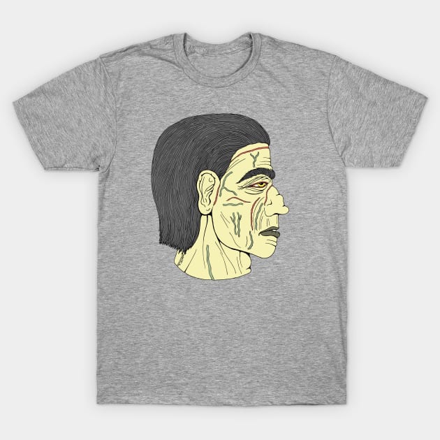 Frankenstein's Monster T-Shirt by AzureLionProductions